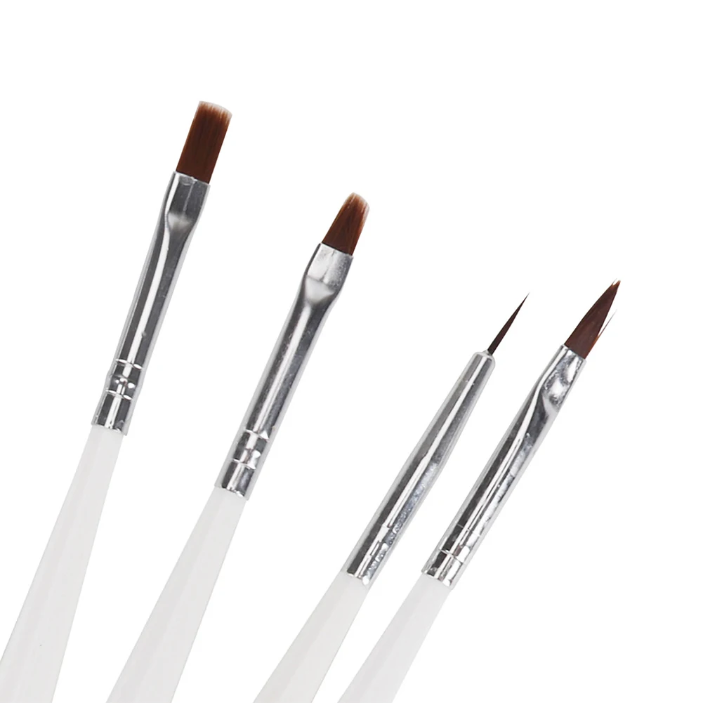 8 шт. цветочные лепестки прочный макияж портативный набор ручек для рисования лак