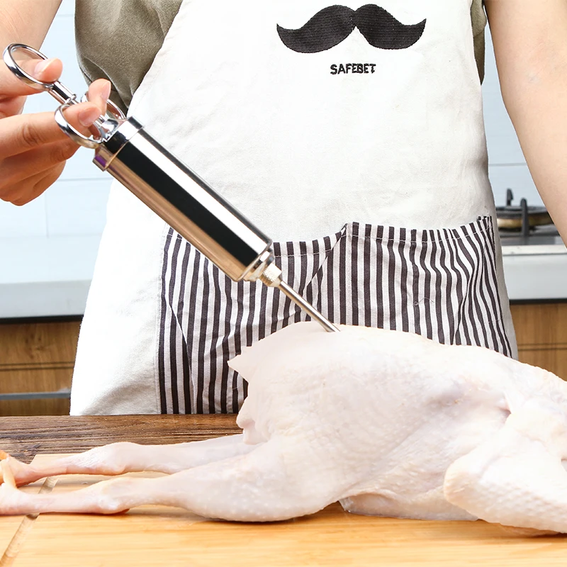 1 Набор Игл из нержавеющей стали кулинарный шприц для специй инжектор мяса иглы