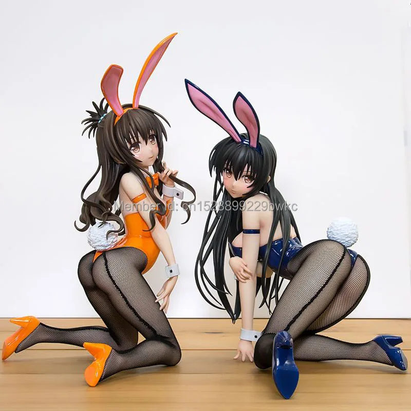 To love ru darkness Микан Юки Kotegawa Yui Банни девушка сексуальная девушки фигурка японского аниме ПВХ взрослые Фигурки игрушки
