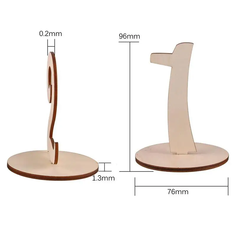 10 звёзд хит продаж стильные деревянные свадебные принадлежности держатель для