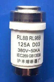 Предохранители: RL8B RL98B 80A 100A 125A 380В D03 / RO26 5SE RL8D RL98 125/100a 380d03|Перемычки| |