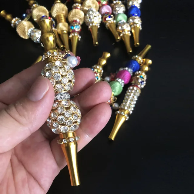 1pcs Jewelry Alloy Shisha Hookah Mouth Tips Chicha Filter Tip Hookah Mouthpiece Detachable Tips  smoke accesoires for men gift