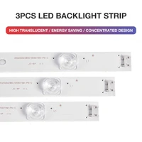 3pcs led backlight strip high brightness aluminum substrate quick heat dissipation lamp for 32inch lg lcd tv innotek drt 3 0 tv