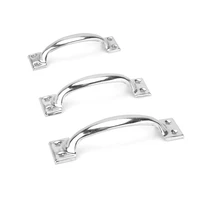 the stainless steel bow handle is suitable for various scenes such as gates rolling doors cabinet drawers etc
