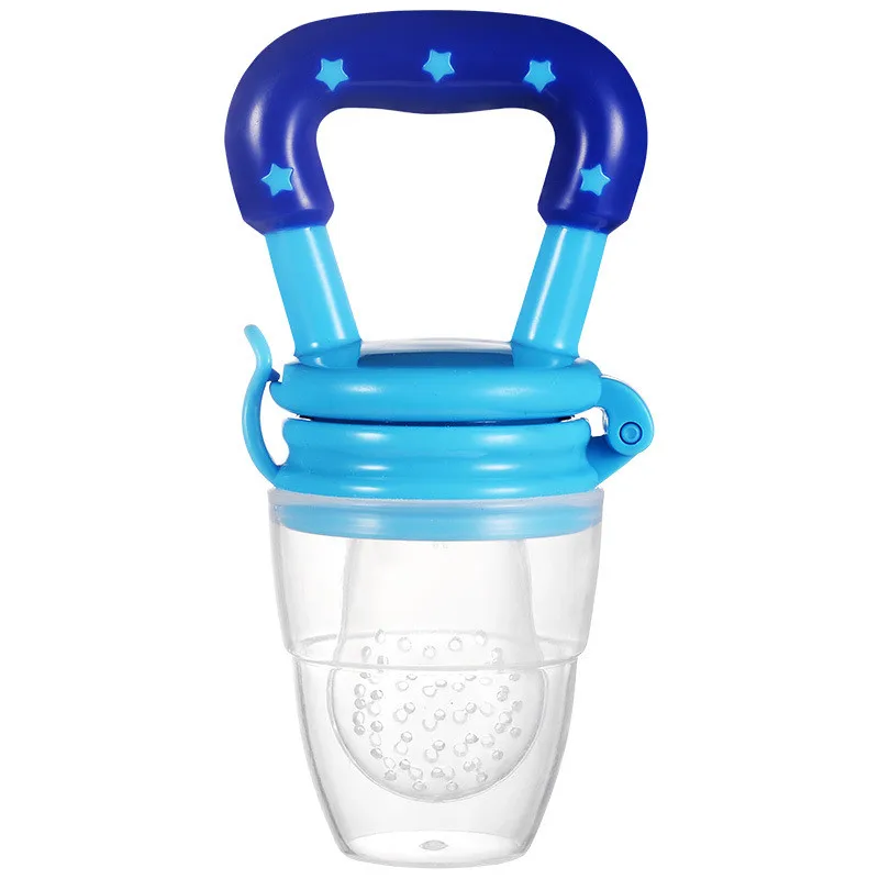 1PC Baby Teether Fruit and Vegetable Fun Silicone Complementary Food Bite Happy Bag Feeding Tableware | Мать и ребенок