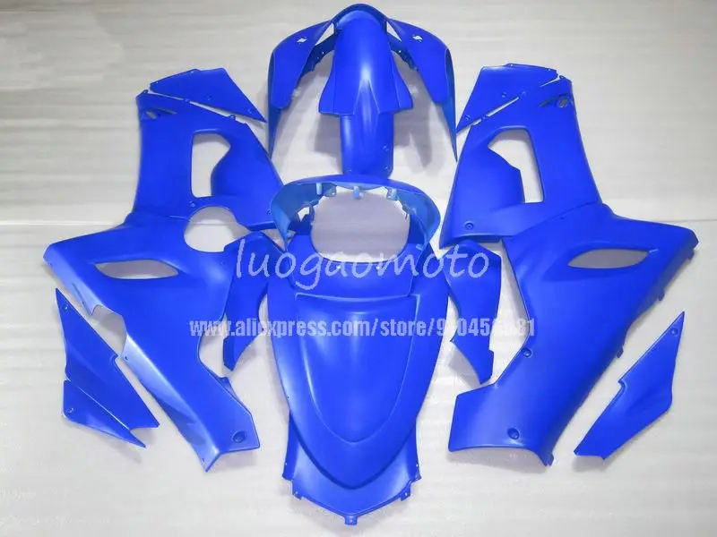 

Body kits Injection molding fairing kit for Kawasaki all blue ZX6R 2005 2006 zx6r motorcycle fairings set ZX-6R 05 06 bodywork
