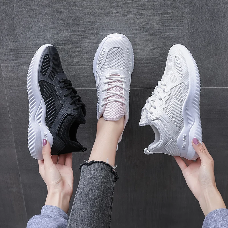 

Keep Warm Plush Sneakers Women's Lightweight Flat Shoes 2020 Comfortable Casual Shoes for Women Running Shoes Zapatos De Mujer