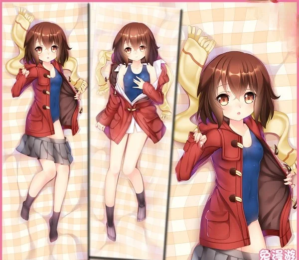 

Love I'm City Street On The Anime Figure Pillow Set