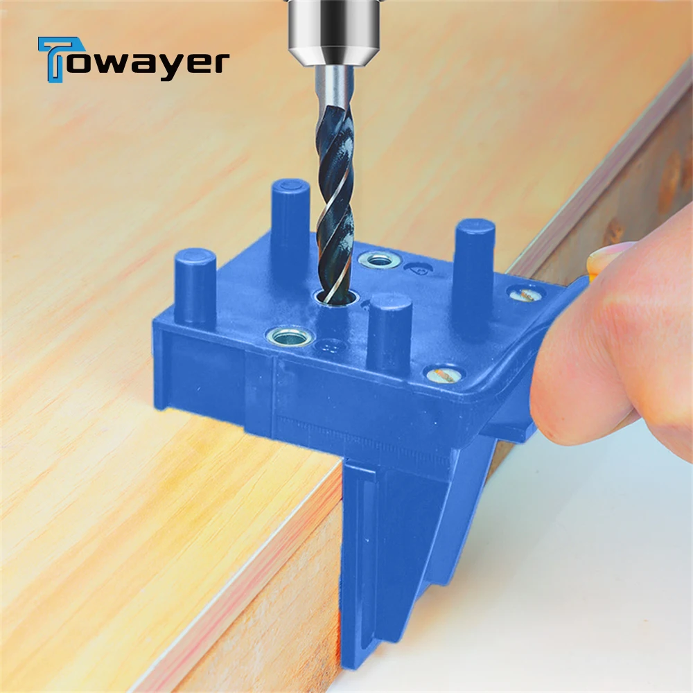 Зажим для дюбеля быстросъемный ручной кондуктор работ по дереву и пластику АБС