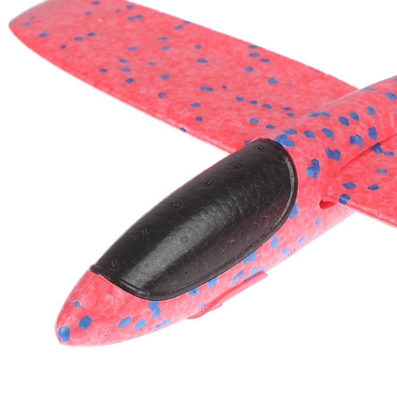 

1pcs 35CM Foam Hand Throw Airplane Rubber Band Ejection Launch Glider Plane Toys Outdoor Toys