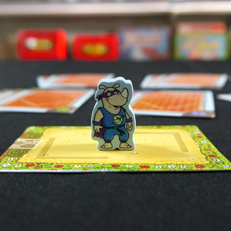 Высококачественные 2-5 игроков забавные карточки Игры Супер Rhino настольная игра хорошая бумажная игра для вечерние/семейные