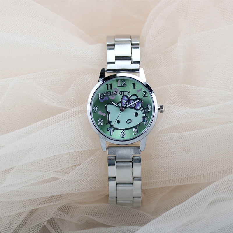 Модные часы для девочек детские подарков милые с героями мультфильмов полностью