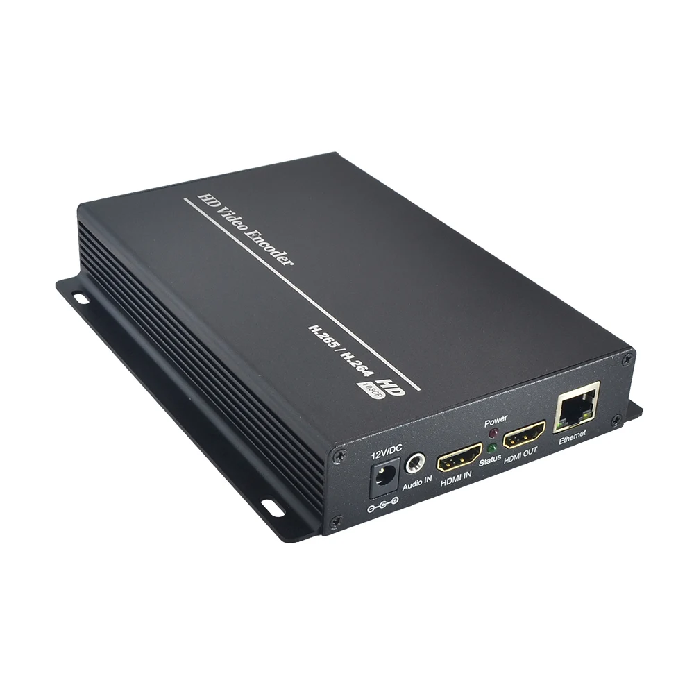 H265 HD 1080p60 HDMI IP энкодер плюс выход для IPTV/прямого вещания|Теле- и радиовещательное