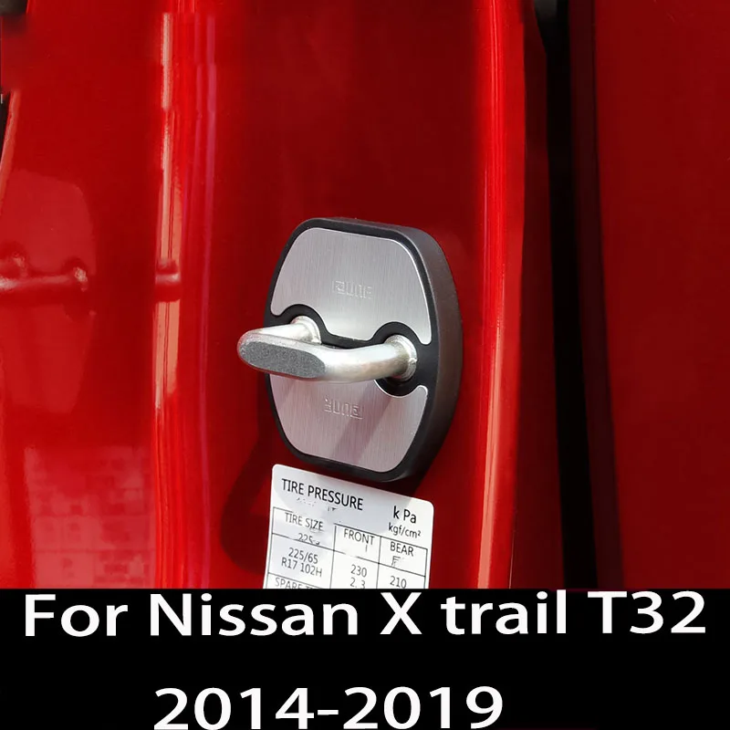 Защитный чехол для Nissan X trail T32 2014 2019 отделка дверного замка защита от