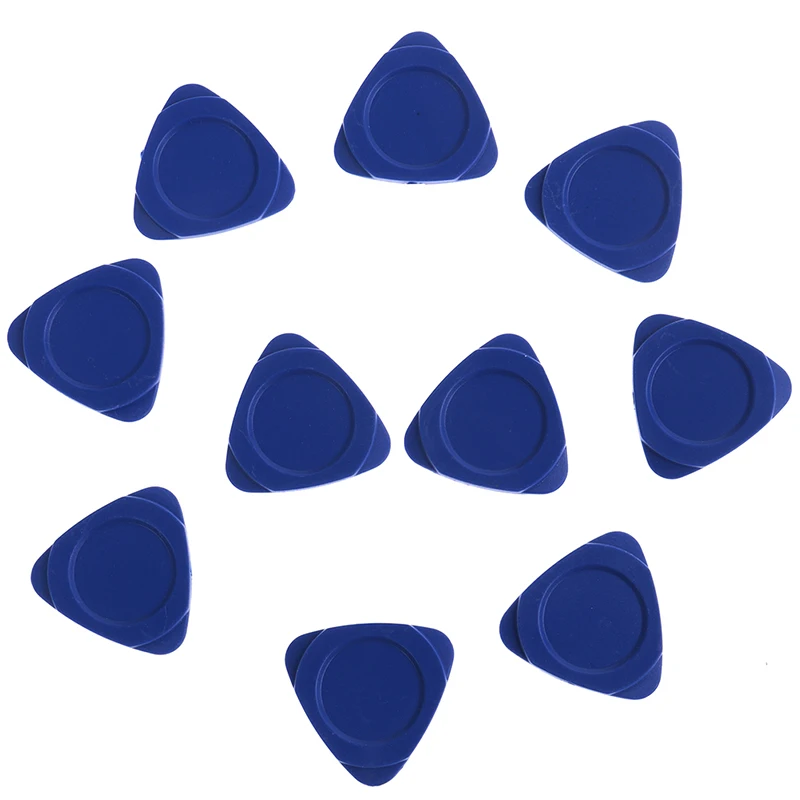 10 шт./лот пластиковые тонкие гитарные предметы треугольник фотоэлемент набор