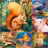 new 5d diy diamond painting animal cross stitch full square round drill eagle diamond embroidery crafts manual home decor gift
