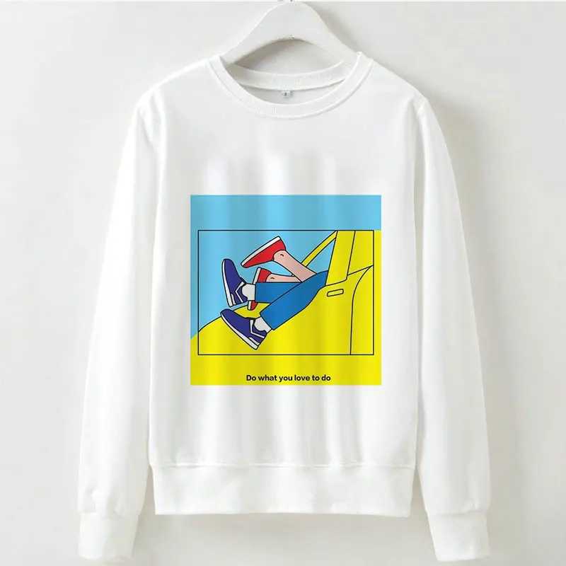 Мода Аниме Spoof DO то что вы любите делать с буквенным принтом Harajuku уличная одежда