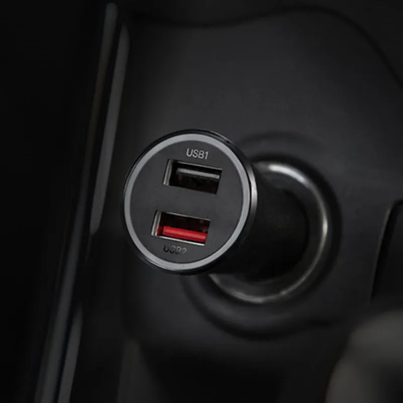 Xiaomi автомобильное Зарядное устройство 27 Вт Dual USB Quick Charge 37W 5 V/3A 9В/3A 12 V/2.25A безопасно