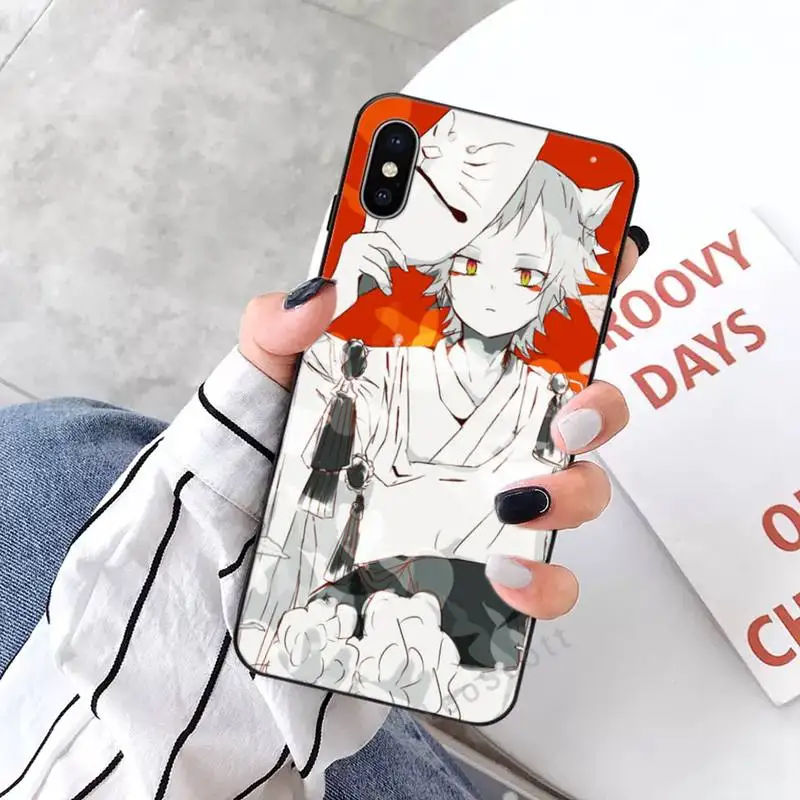

Japanese Style Anime Fox Phone Case for iPhone 11 12 mini pro XS MAX 8 7 6 6S Plus X 5S SE 2020 XR