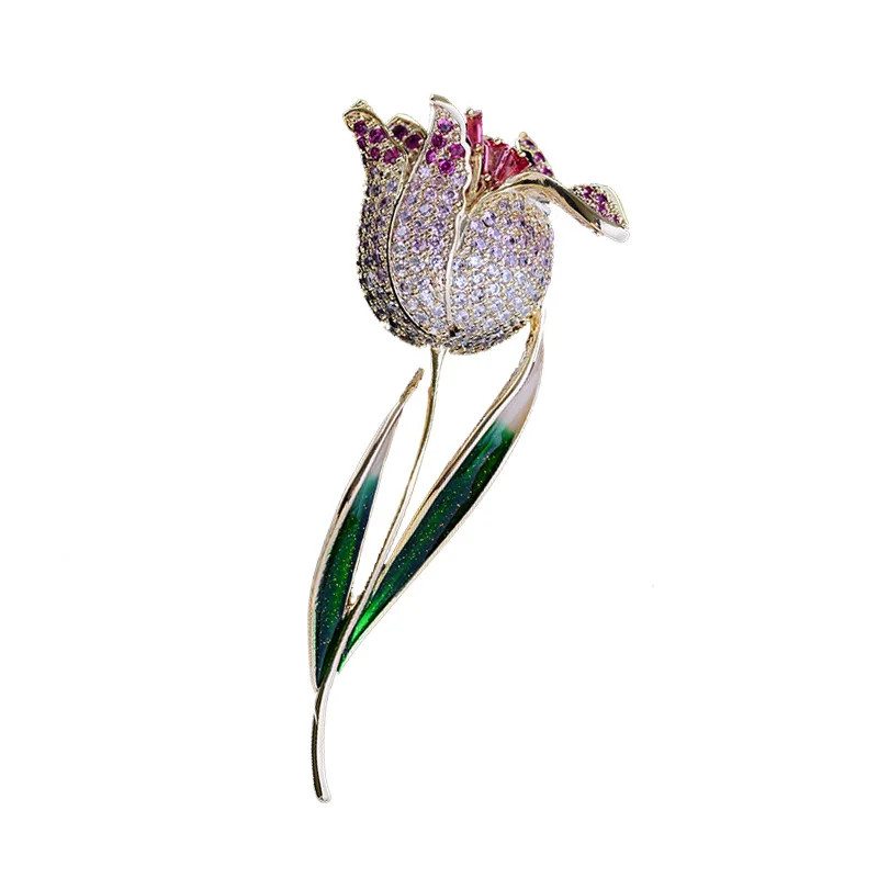 

Han edition corsage, tulip brooch overcoat pin buckle women deserve to act the role of small business suit