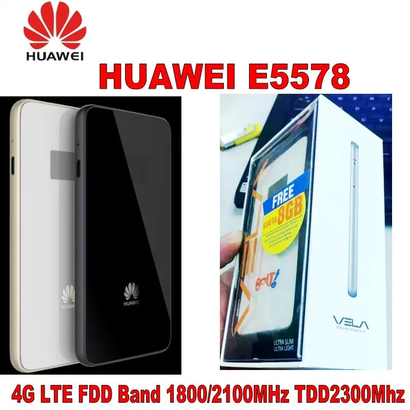 Разблокированные мобильные широкополосные Устройства HUAWEI E5578 LTE FDD/TDD 4G 150 Мбит/с