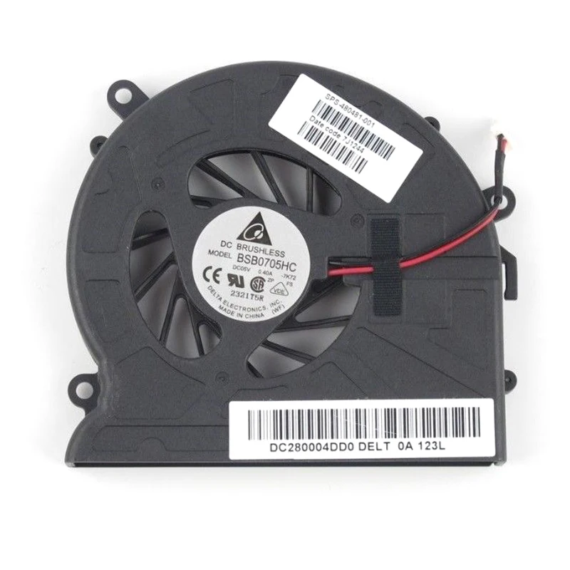 Delta Cpu вентилятор охлаждения для HP Dv7 1100 1200 1000 Dell 1425 1427 1720 Ft02| |