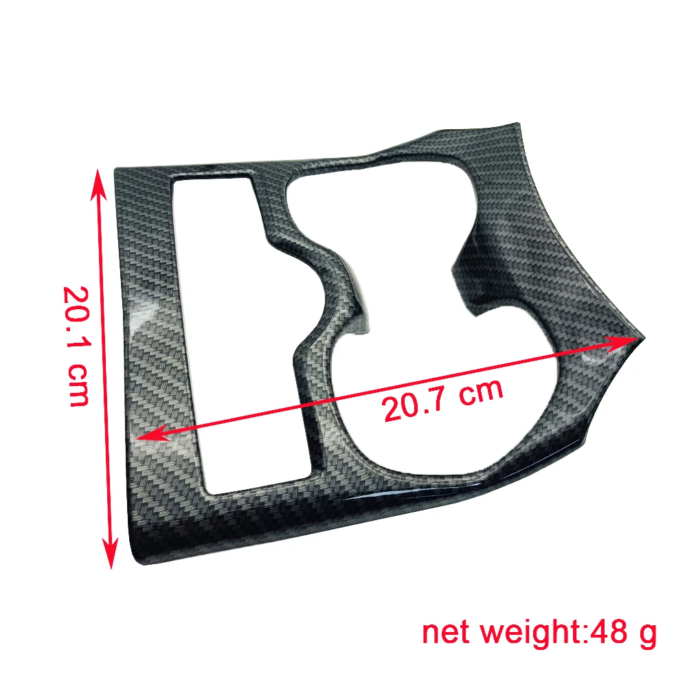 Автомобильный держатель для стакана с водой рамка отделка панели ABS углеродное