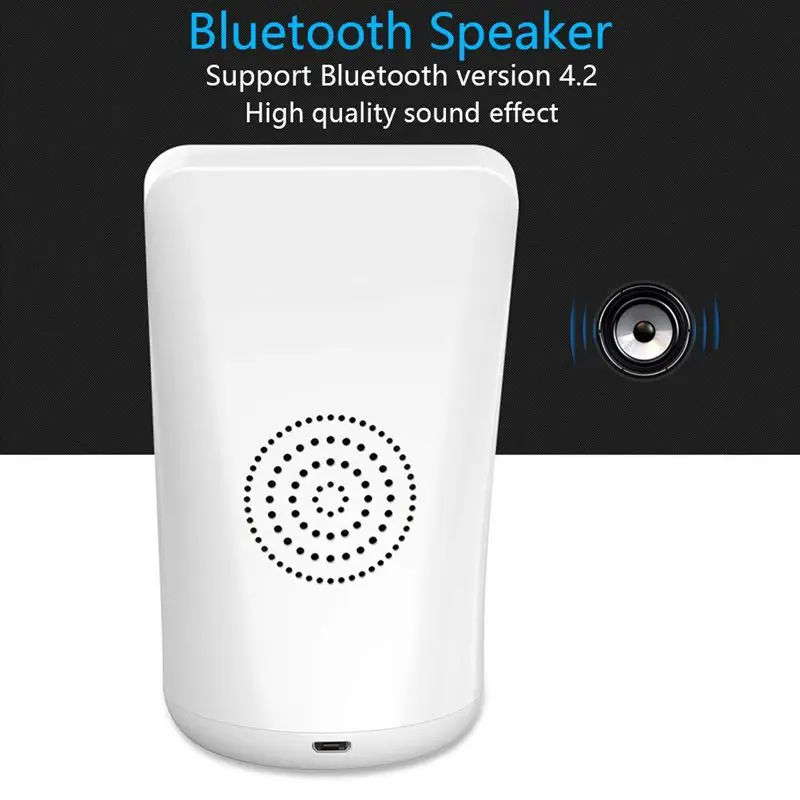 FIMILEF Bluetooth динамик с беспроводным зарядным устройством для быстрой беспроводной зарядки док-станция для iPhone X/8 samsung Note 8 смартфон