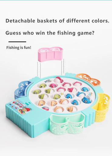 Musical Rotating Fishing Toy Baby Educational Magnetic Child Birthday Gift | Игрушки и хобби