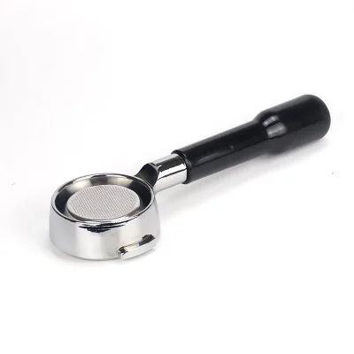 

Portafilter Coffee Handle 58MM Bottomless for Aibo E61 Coffee Machine Two Ears Stainless Steel Espresso Bottomless Holder Tools