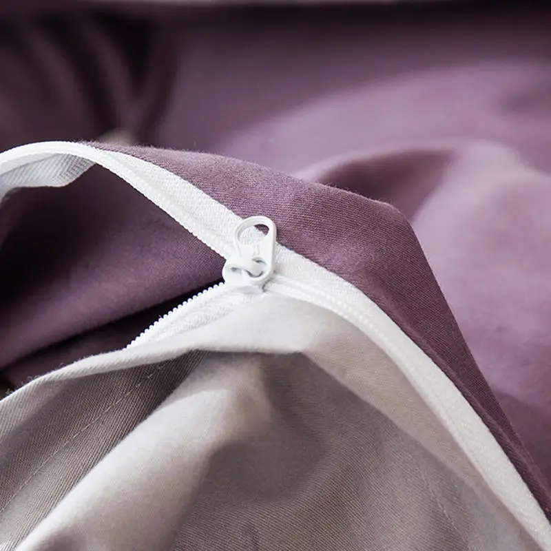 Пододеяльник из 100% хлопка 1 шт. пододеяльник в скандинавском стиле фиолетового и