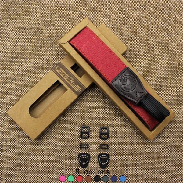 Регулируемый ремень для фотокамеры в этническом стиле наплечный из воловьей