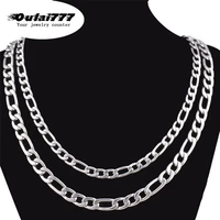 2019 stainless steel hip hop men necklace gifts women mens pendant decoration on the necklaces male figaro chain long jewerly