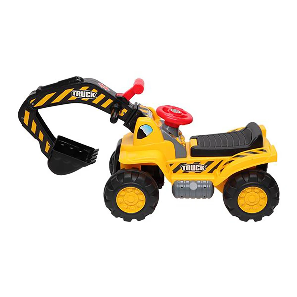 

Large Toy Trucks, Engineering Vehicle, Excavator, Sand Truck, Bulldozer, Friction Powered Push Toy Car for Kids
