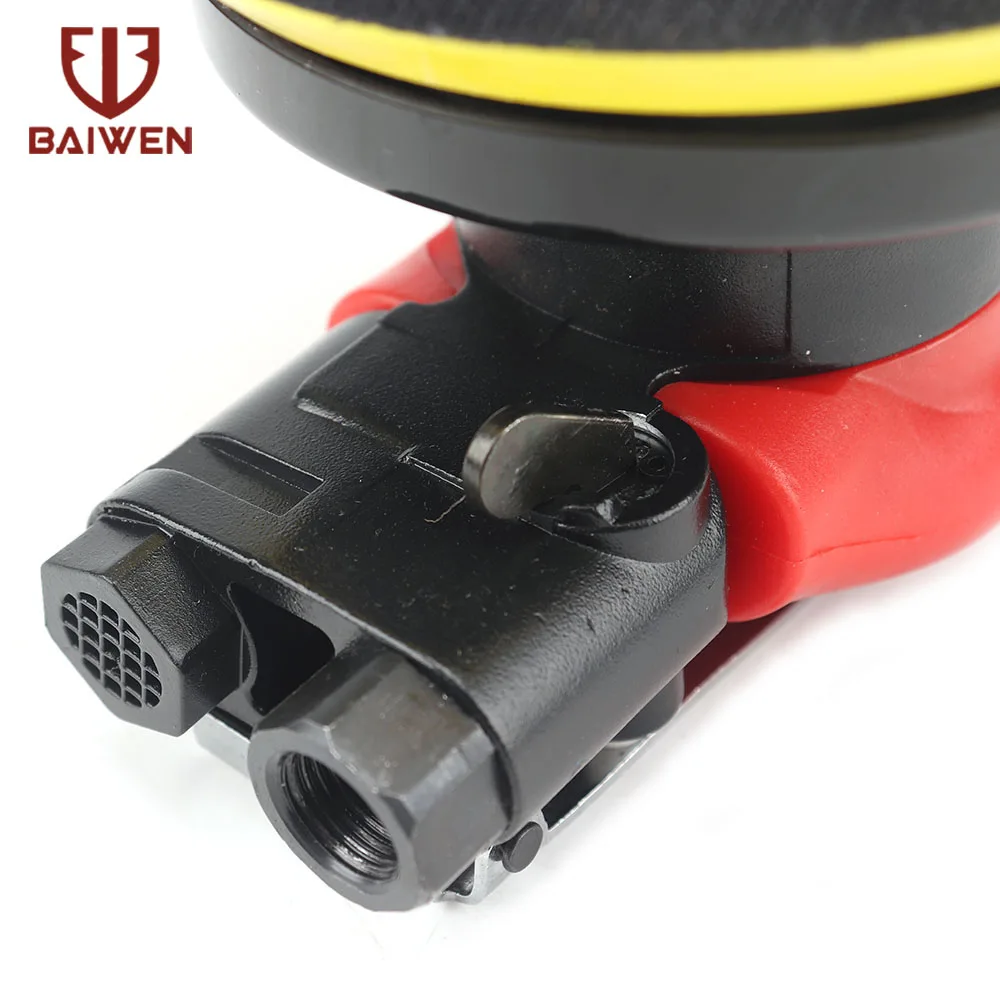 5 zoll Pneumatische Air Sander Polierer Werkzeuge DA Zufällig Orbital Palm Maschine Polieren Mühlen für Autolack Pflege Rost Entfernung – Detail 9
