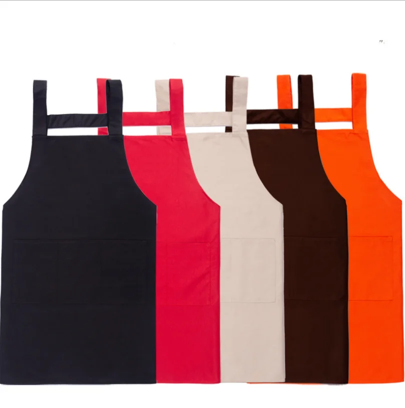 

Kitchen apron Korean apron cotton overalls cotton sling work apron
