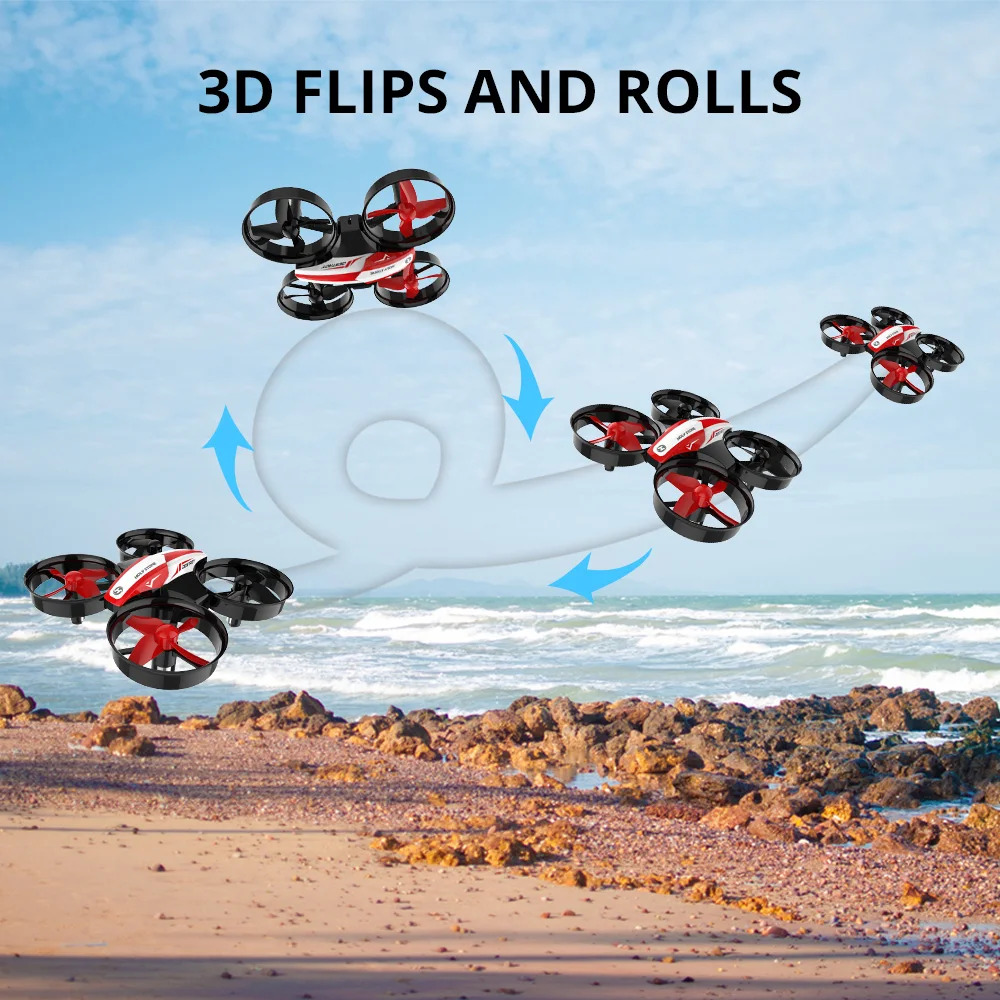 Holy Stone HS210 Mini RC Drone Toy Headless Drones Mini RC Quadrocopter Quadcopter Dron One Key Land Auto Hovering Helicopter