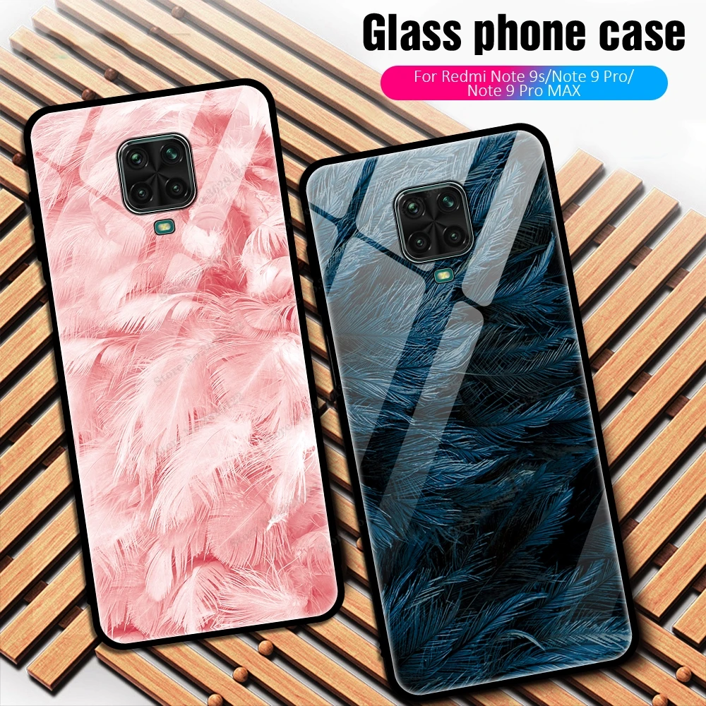 Tempered Glass Case For Redmi Note 11 Pro Plus 5G Case For Xiaomi Redmi Note 10 9 Pro Max Note 9S 10S Shockproof Case Cover Capa
