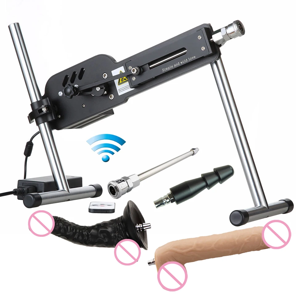 FREDORCH Premium Sex Machine Automatic Vibrator With Big Dildo Attachments Toys for Adult Masturbation Love Products | Красота и