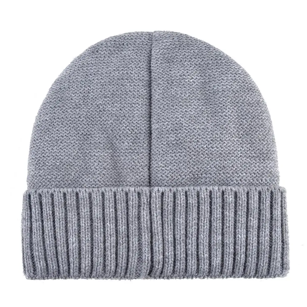 Мужская теплая зимняя шапка шарф мягкие вязаные шапки Skullies Beanies для мужчин