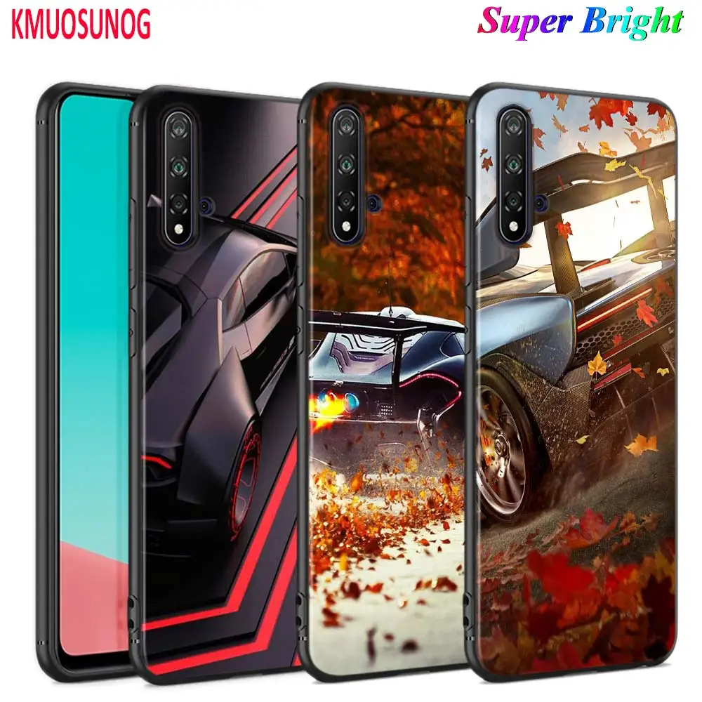 

Black Cover Cool sports car for Huawei Nova 5 3i P Smart Z Plus 2019 P30 P20 Pro P10 P9 P8 Lite Plus Phone Case