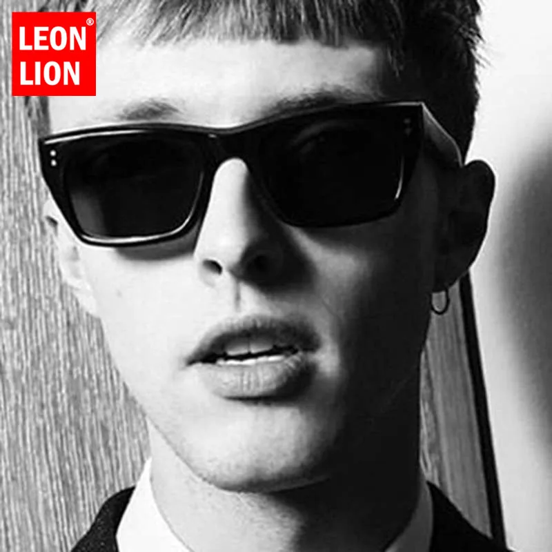 Мужские и женские солнцезащитные очки LeonLion Cateye Винтажные Солнцезащитные в стиле