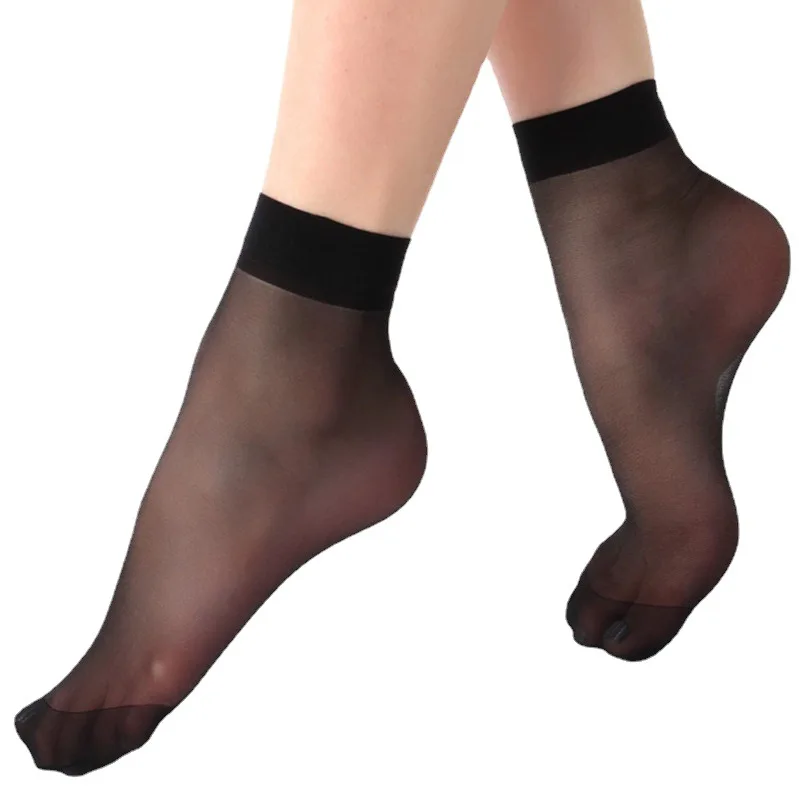 

2021 Summer Socks 3PCS Sexy Socks Thin (Summer) Harajuku Socks Women Comfortable Transparent Socks Women