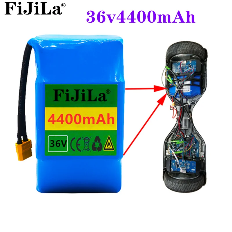 

100% New Original 36v 4.4Ah lithium battery 10s2p 36v Battery 4400mAh lithium ion pack 42V 4400mah scooter twistcar battery