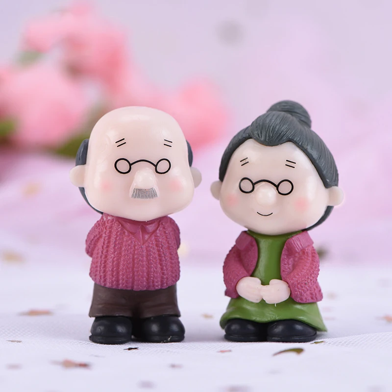

1Pair Sweety Lovers Couple on Chair Figurines Miniature Craft Fairy Garden Gnome Moss Terrarium Gift DIY Ornament Garden Decor