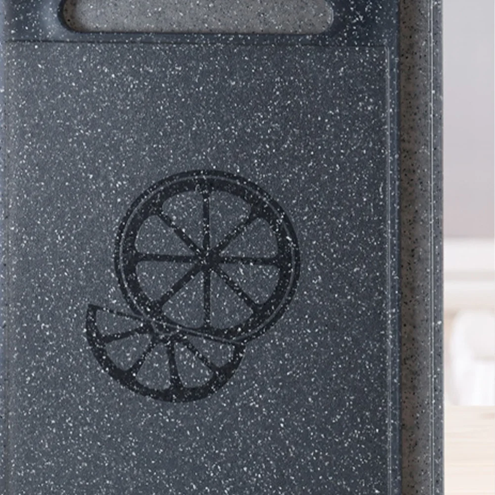 

1pc 36x23.5x0.95cm Food Cutting Board Non-slip Imitation Marble Chopping Board