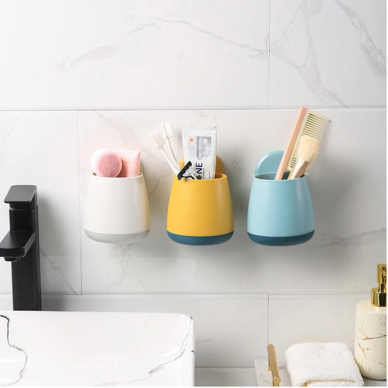 

Настенный стеллаж для зубных щёток, палочек и зубных щеток