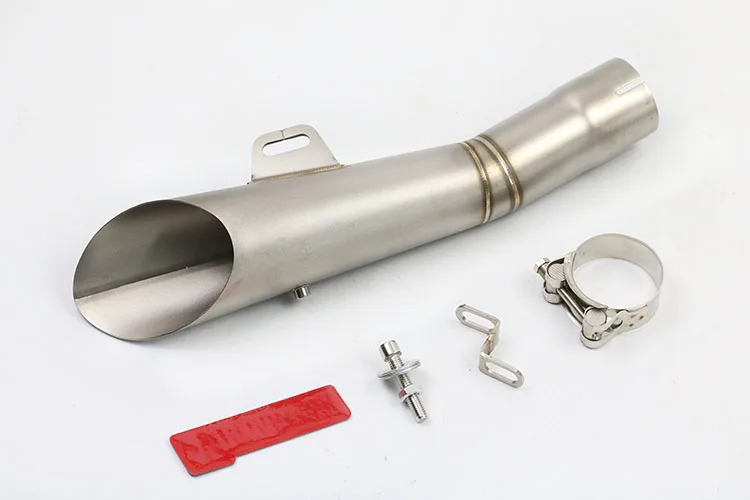 51 мм Универсальная выхлопная труба для мотоцикла YZF R6 R15 R1 XMAX300 GSX TMAX GSX250 AK Escape Moto HP GP