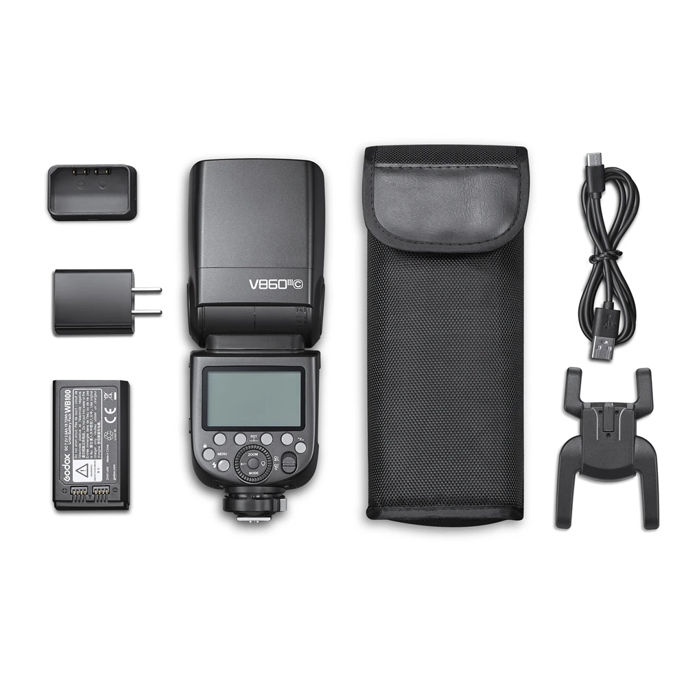 Вспышка Godox V860III V860 III для камеры Canon Sony Nikon Fuji Olympus Pentax V860IIIC V860IIIN TTL | Электроника