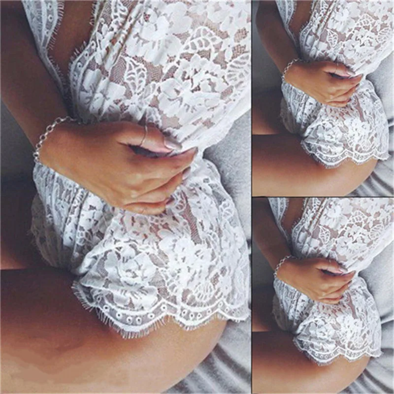 Сексуальное Кружевное женское нижнее белье эротическое стринги Babydoll ночное